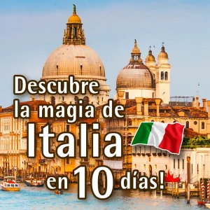 ¡Descubre la magia de Italia en 10 días!
