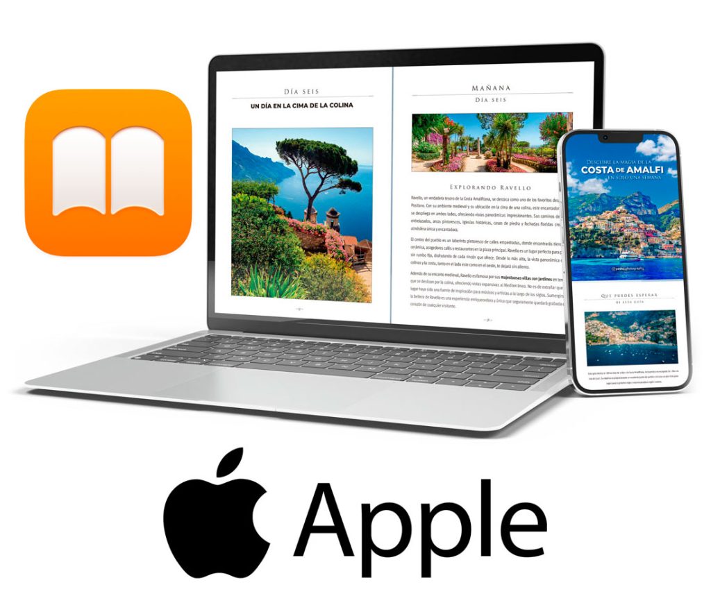 Compra la guía de la Costa Amalfitana en Apple Libros