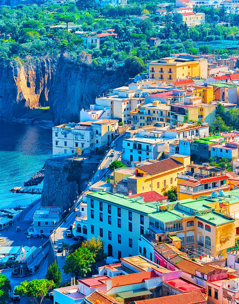 Marina Grande en el Puerto de Sorrento