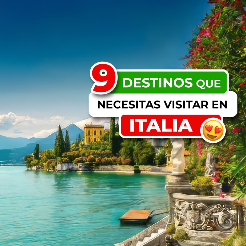 9 destinos que necesitas visitar en ITALIA - portada