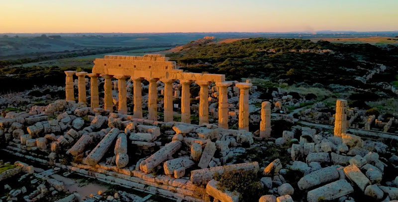 Valle de los Templos en Agrigento