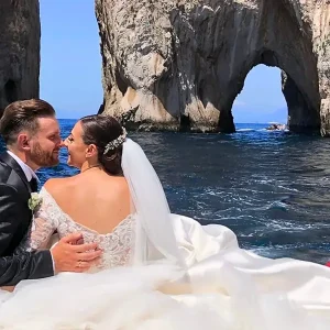 Boda en Capri