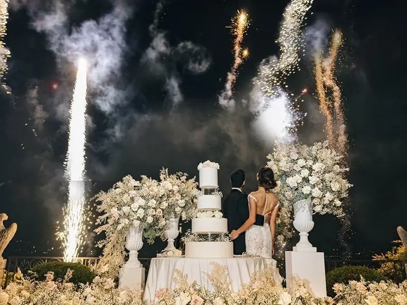 Boda en Capri - Fuegos Artificiales de Ensueño